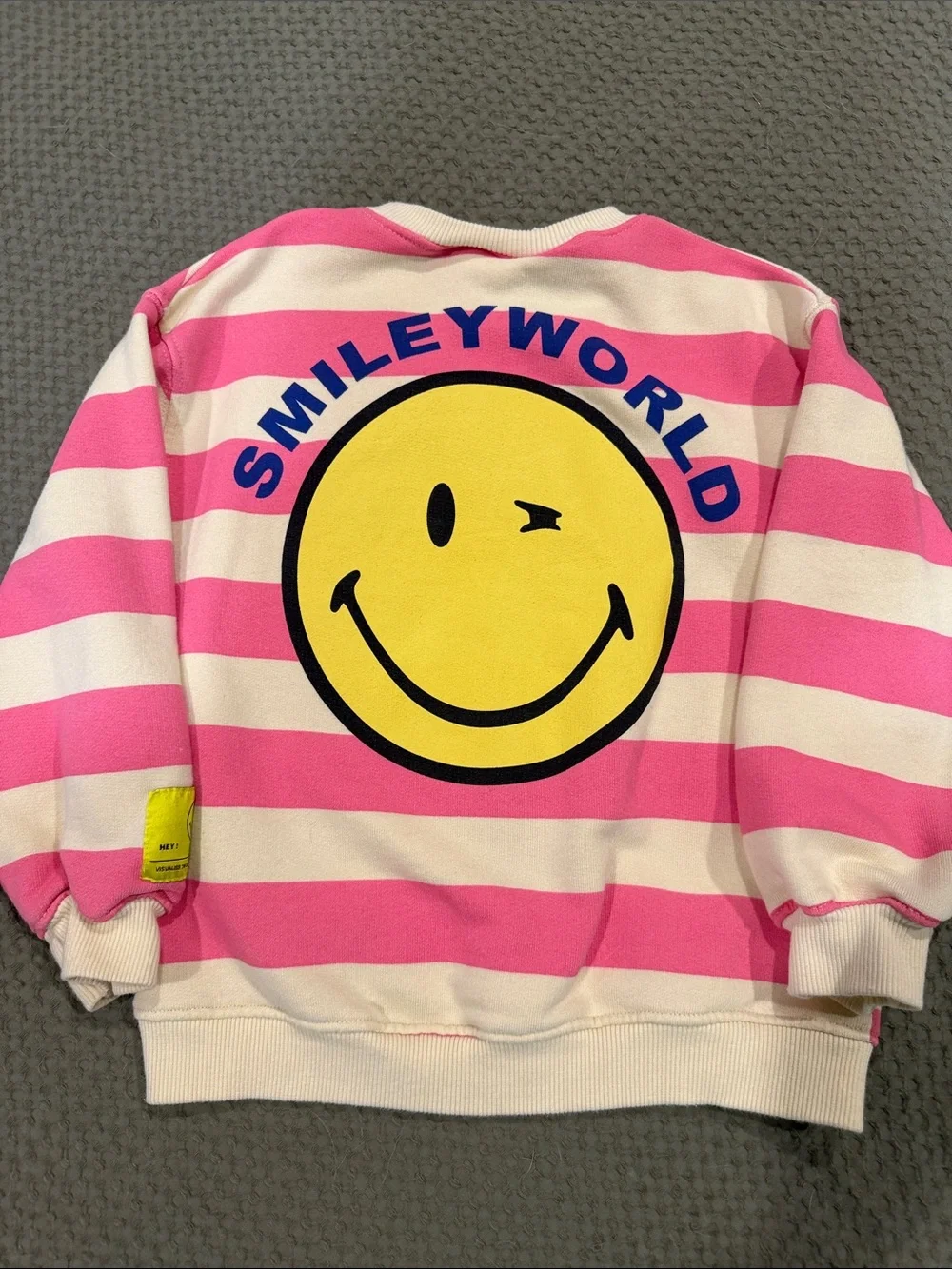 Zara striped sweatshirt